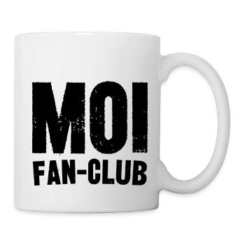 moi fan-club - Mug blanc - blanc - Droite