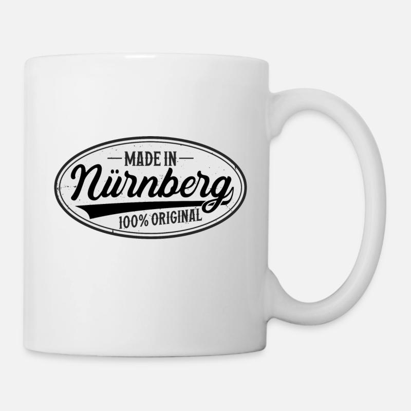 Nürnberg Original - Tasse - Weiß