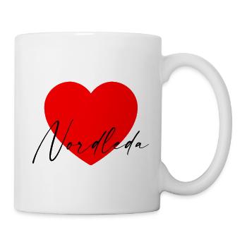 i Love Nordleda - Tasse - Weiß - Rechts