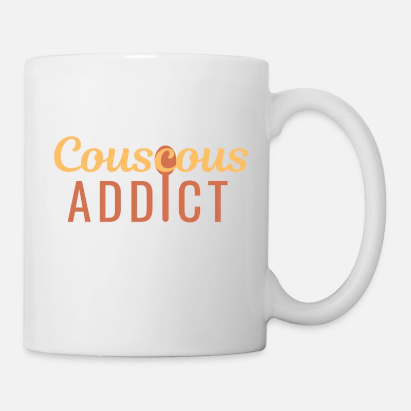 Couscous Addict - Mug blanc - blanc