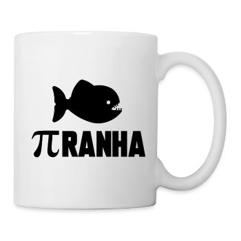 Piranha - Tasse - Weiß - Rechts