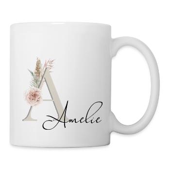 Amelie! Name Boho - Mug - white - Right