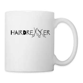 Coiffeur - Mug blanc - blanc - Droite