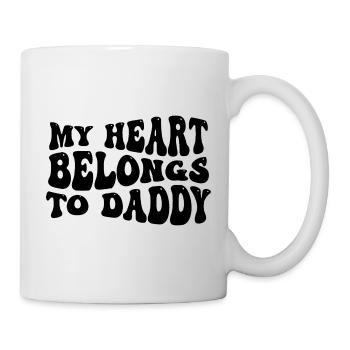 My Heart Belongs To Daddy - Mug - white - Right