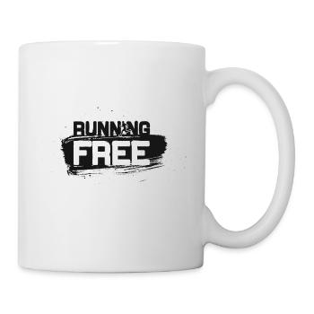 Frei laufen - Tasse - Weiß - Rechts