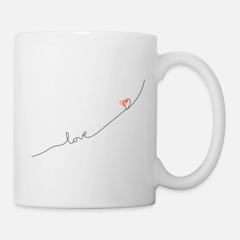 Amour - Mug blanc - blanc