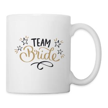 JGA Bachelorette Bride Braut Party Team Bride - Tasse - Weiß - Rechts