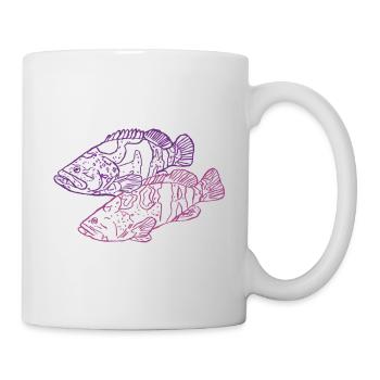 T-shirt Mérou - Mug blanc - blanc - Droite