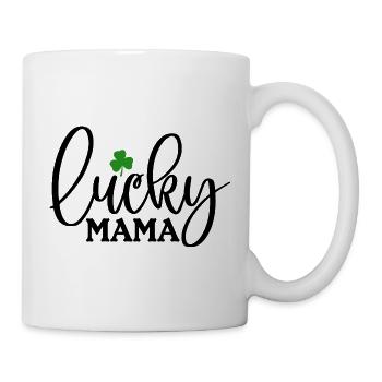 Lucky Mama - Tasse - Weiß - Rechts