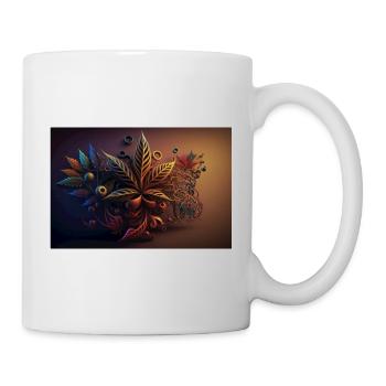 cannabis - Mug blanc - blanc - Droite