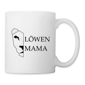 Löwen Mama - Tasse - Weiß - Rechts