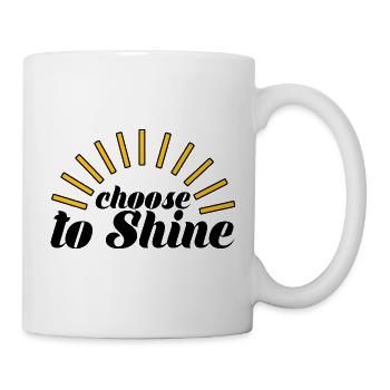 Choose To Shine - Mug - white - Right