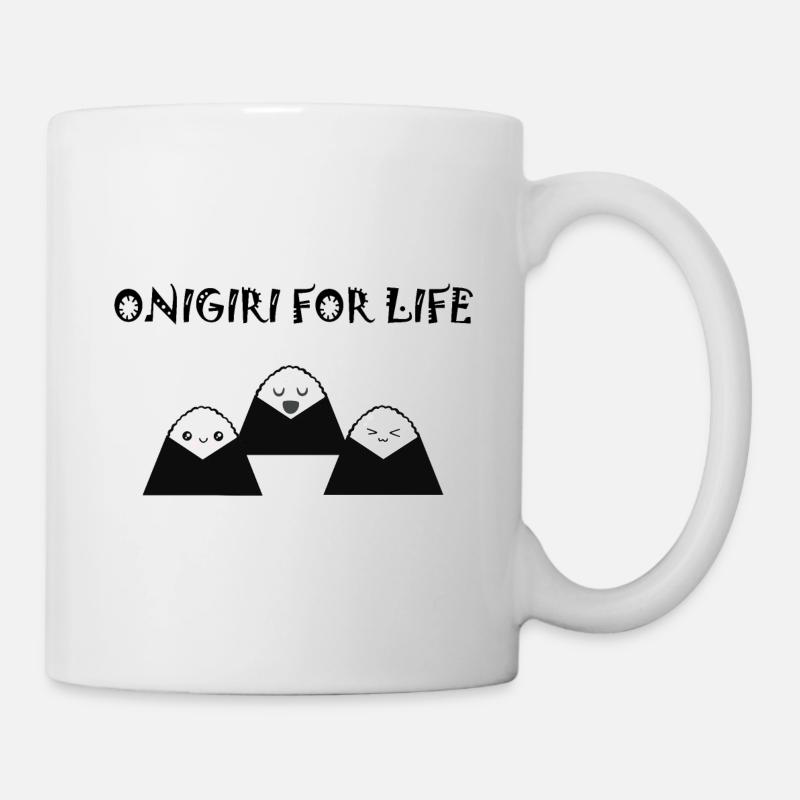 ONIGIRI FOR LIFE - Mug - white