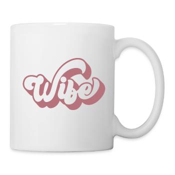 Coole Frau Matching Paar Hochzeitsfeier Ehe - Tasse - Weiß - Rechts