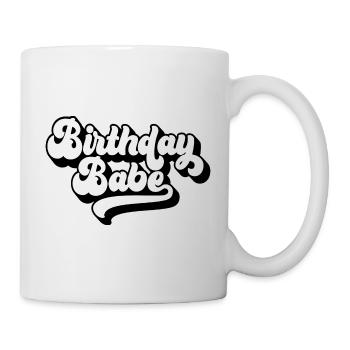 Birthday Babe Matching Group Birthday Party Gift - Mug - white - Right