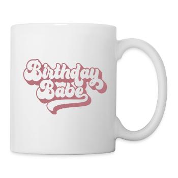 Birthday Babe Matching Group Birthday Party Gift - Mug - white - Right