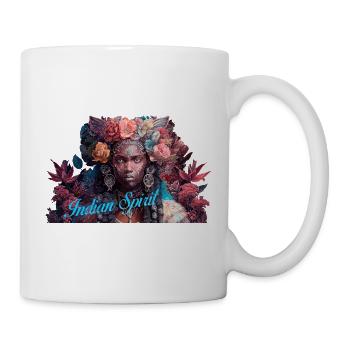 Indian Spirit Geschenk - Tasse - Weiß - Rechts