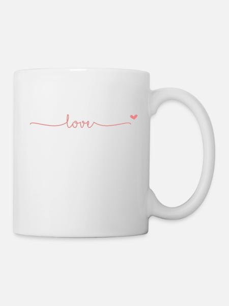 Amour - Mug blanc - blanc