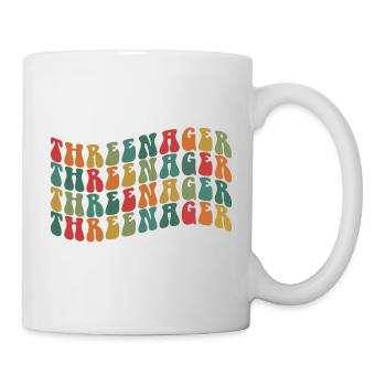 3 ans Threenager Garçons Filles 3ème anniversaire - Mug blanc - blanc - Droite