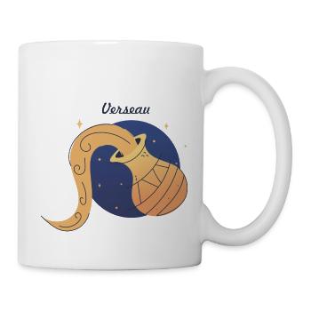 Verseau - Mug blanc - blanc - Droite