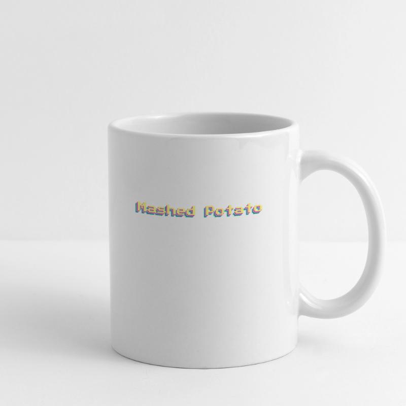 Mashed Potato - mashed potatoes 90s word colorful Mug