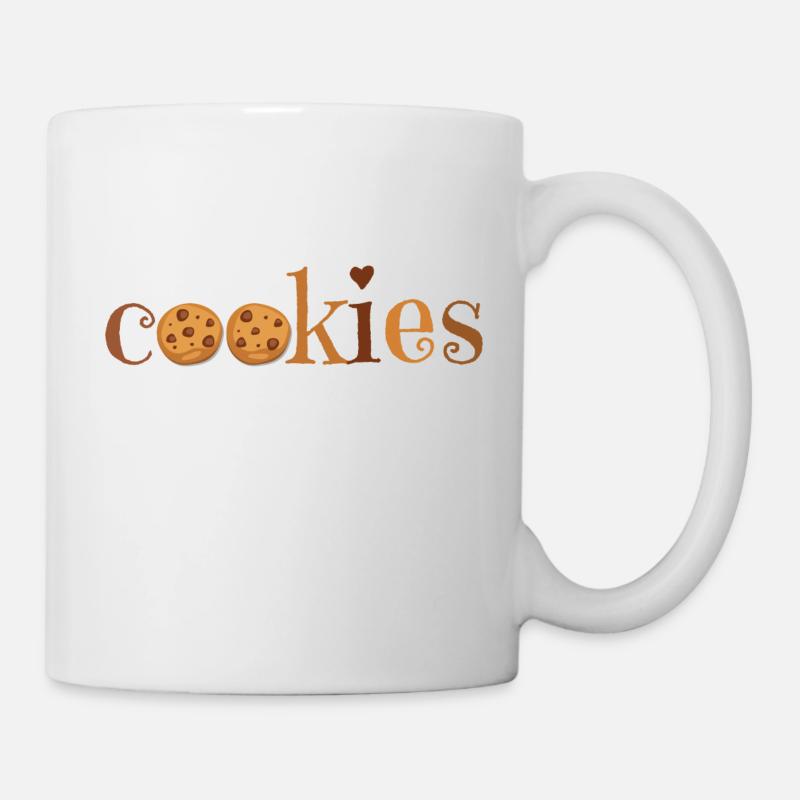 Cookies - Mug blanc - blanc