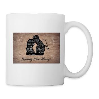Eine liebevolle und wunderschöne Erinnerung - Tasse - Weiß - Rechts