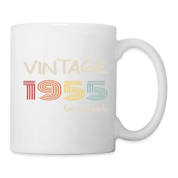 Millésime original 1955 | Cadeau d’anniversaire 1955 - Mug blanc - blanc - Droite
