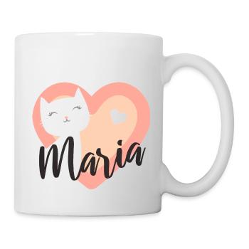 Maria Surname First Name Kitten - Mug - white - Right