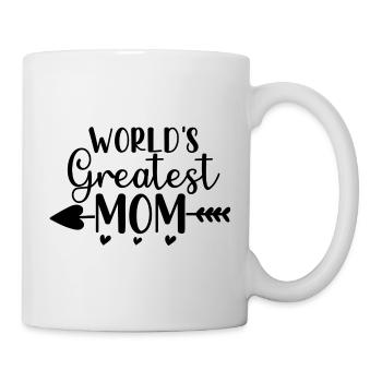 La plus grande maman du monde - Mug blanc - blanc - Droite