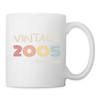 Original 2005 Vintage | Geburtstagsgeschenk 2005 - Tasse - Weiß - Rechts