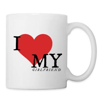 I love my girlfriend - Mug - white - Right