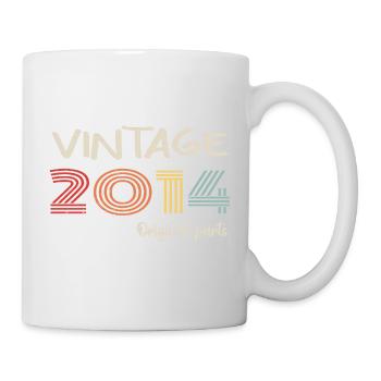 Millésime original 2014 | Cadeau d’anniversaire 2014 - Mug blanc - blanc - Droite