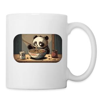 Panda Ramen Manga - Tasse - Weiß - Rechts