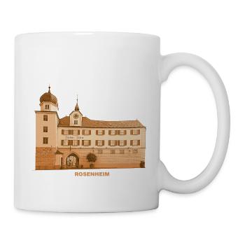 Rosenheim Museum Oberbayern Alpenvorland Bayern - Tasse - Weiß - Rechts