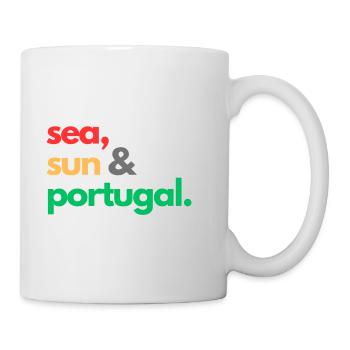 Sea, Sun & Portugal. - Mug blanc - blanc - Droite