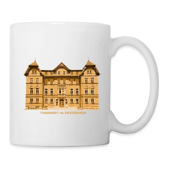 Tharandt Rathaus Erzgebirge Sachsen - Tasse - Weiß - Rechts