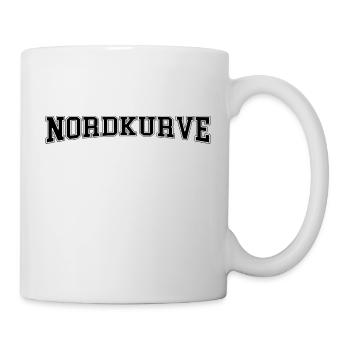 NORDKURVE - FUSSBALLFAN - STADION - FUSSBALLSPIEL - Tasse - Weiß - Rechts