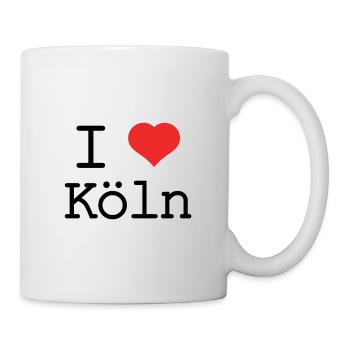 I ❤ Köln - Tasse - Weiß - Rechts