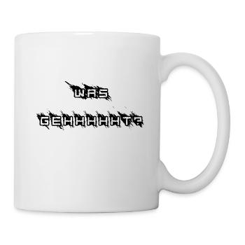 Was geht? - Tasse - Weiß - Rechts