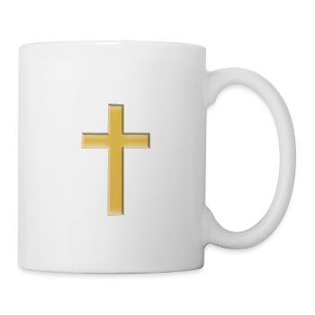Croix de Jésus-Christ - Mug blanc - blanc - Droite