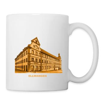 Ellwangen Rathaus Ostalb Baden-Württemberg - Mug blanc - blanc - Droite