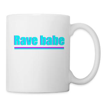 Rave Babe - Tasse - Weiß - Rechts