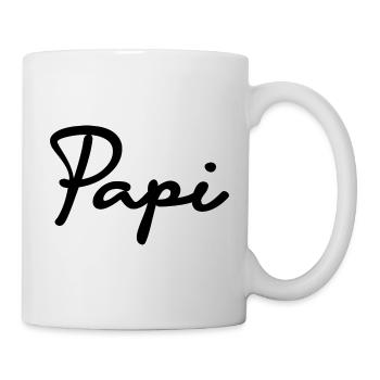 VATERTAG. ALLES GUTE ZUM GEBURTSTAG, PAPA. PAPA. ALLES GUTE ZUM GEBURTSTAG - Tasse - Weiß - Rechts