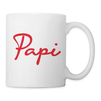 PAPA. VATERTAG. ALLES GUTE ZUM GEBURTSTAG, PAPA. ALLES GUTE ZUM GEBURTSTAG. - Tasse - Weiß - Rechts