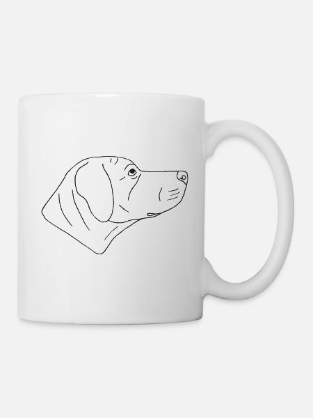 Rhodesian Ridgeback - Tasse - Weiß