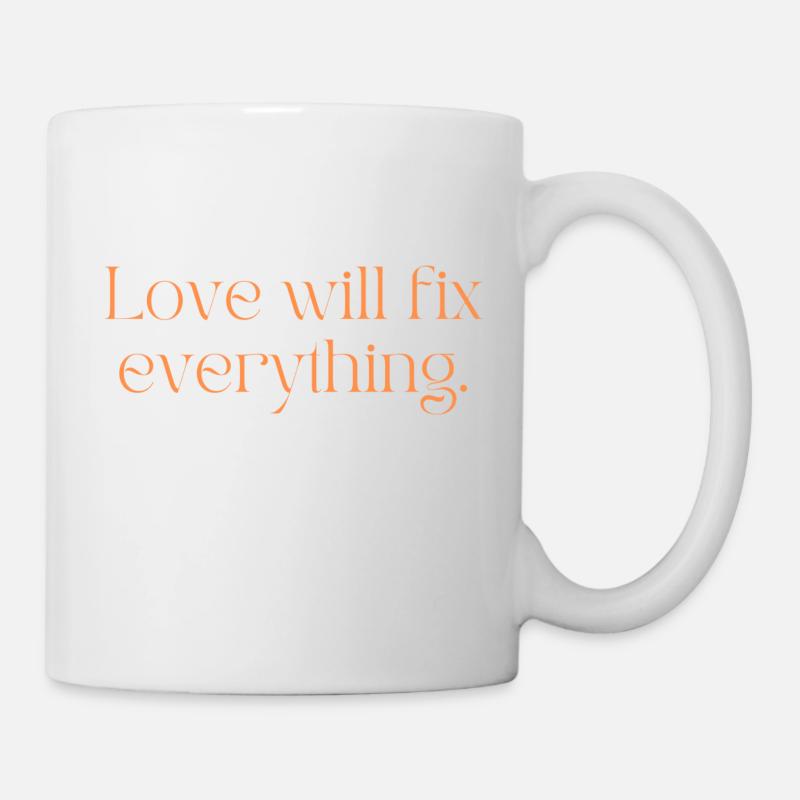 LIEBE - Tasse - Weiß