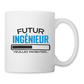 Futur Ingénieur Idée Cadeau Futur Ingénieur - Mug blanc - blanc - Droite
