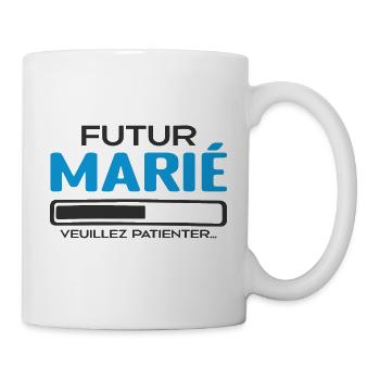 Futur Marié Idée Cadeau Futur Marié - Mug blanc - blanc - Droite