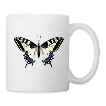 Butterflyy GeomeTRIX - Tasse - Weiß - Rechts